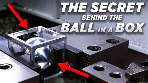 ball in a box cnc machining|ball in a box milling.